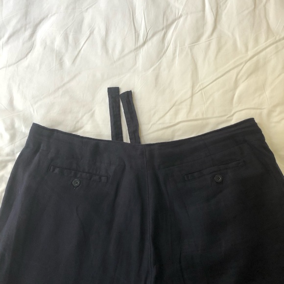 SAKS FIFTH AVENUE Linen Relaxed Fit Summer Pants - Picture 5 of 8